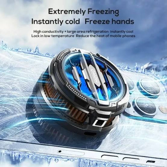 MEMO CX07 Smartphone Cooler – Rapid Heat Dissipation for PUBG, Free Fire & TikTok