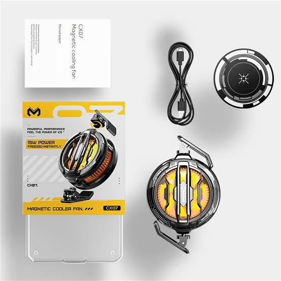 MEMO CX07 Smartphone Cooler โ Rapid Heat Dissipation for PUBG, Free Fire & TikTok