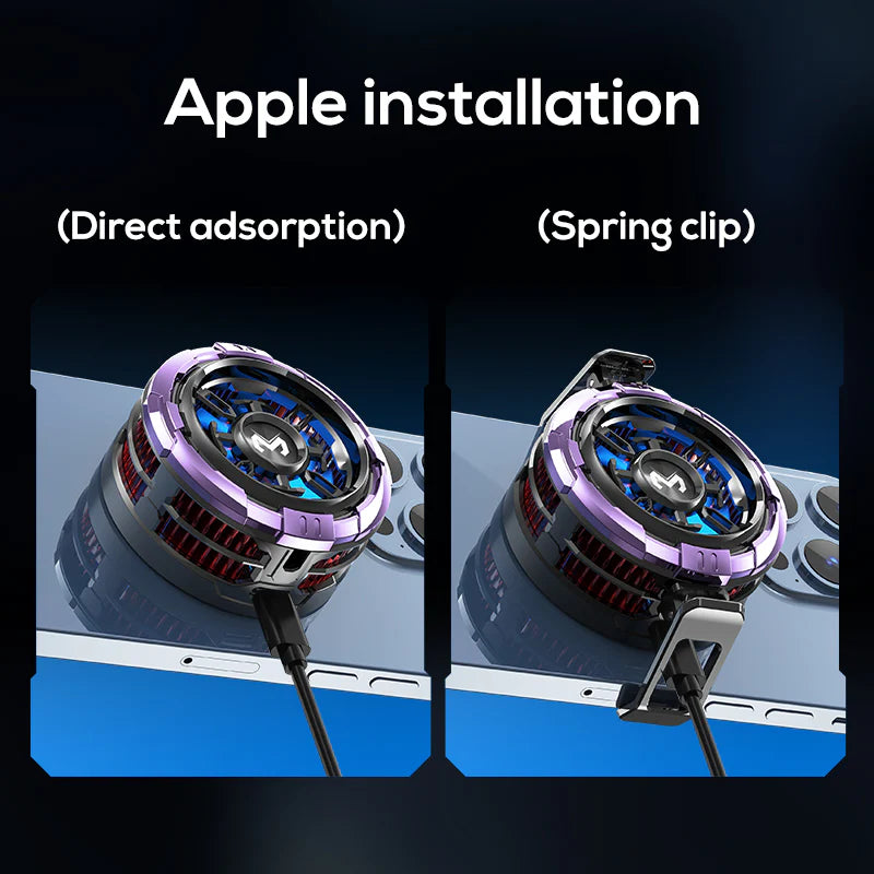 Memo CX08 Pro 23 W Fast Phone Cooler | Magnetic + Clip-On with RGB