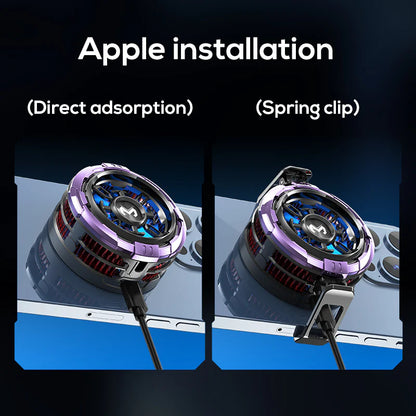 Memo CX08 Pro 23 W Fast Phone Cooler | Magnetic + Clip-On with RGB
