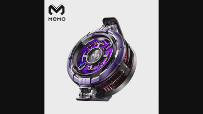Memo CX08 Pro 23 W Fast Phone Cooler | Magnetic + Clip-On with RGB